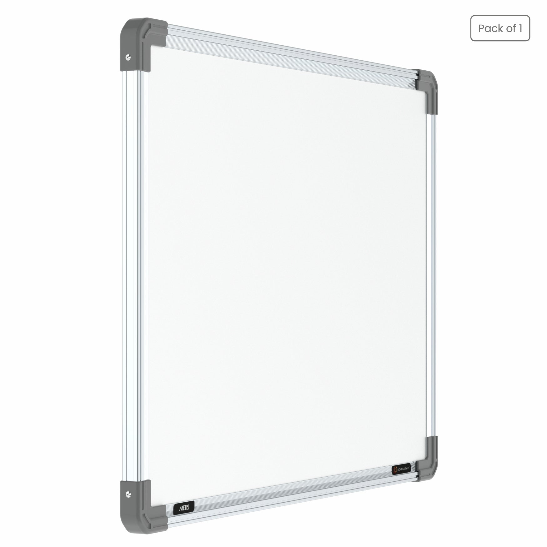 Scholar Art® Metis Melamine (Non-Magnetic) Dry-Erase White Board