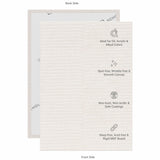 04 Oz (230 GSM) Hobby Series Medium Grain White Cotton Canvas Panel with 3.5mm MDF| 5x7 Inches (Pack of 4)