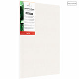 04 Oz (230 GSM) Hobby Series Medium Grain White Cotton Canvas Panel with 3.5mm MDF| 14x18 Inches (Pack of 6)