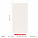 07 Oz (370 GSM) Student Series Medium Grain White Cotton Canvas Panel with 3.5mm MDF| 4x8 Inches (Pack of 2)