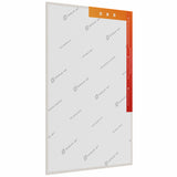 07 Oz (370 GSM) Student Series Medium Grain White Cotton Canvas Panel with 3.5mm MDF| 9x12 Inches (Pack of 2)