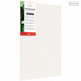 07 Oz (370 GSM) Student Series Medium Grain White Cotton Canvas Panel with 3.5mm MDF| 14x18 Inches (Pack of 4)