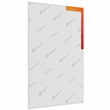 07 Oz (370 GSM) Student Series Medium Grain White Cotton Canvas Panel with 3.5mm MDF| 14x18 Inches (Pack of 6)