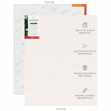 07 Oz (370 GSM) Student Series Medium Grain White Cotton Canvas Panel with 3.5mm MDF| 24x30 Inches (Pack of 6)