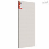 10 Oz (440 GSM) Artist Series Medium Grain White Cotton Canvas Stretched with 18x40mm Wooden Frame | 24x48 Inches (Pack of 2)