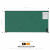 Iris Ceramic Chalkboard 3x6 (Pack of 1) with MDF Core
