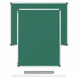 Iris Non-magnetic Chalkboard 3x4 (Pack of 2) with EPS Core