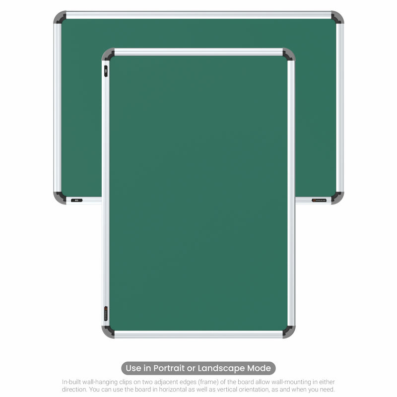 Iris Non-magnetic Chalkboard 2x3 (Pack of 1) with HC Core