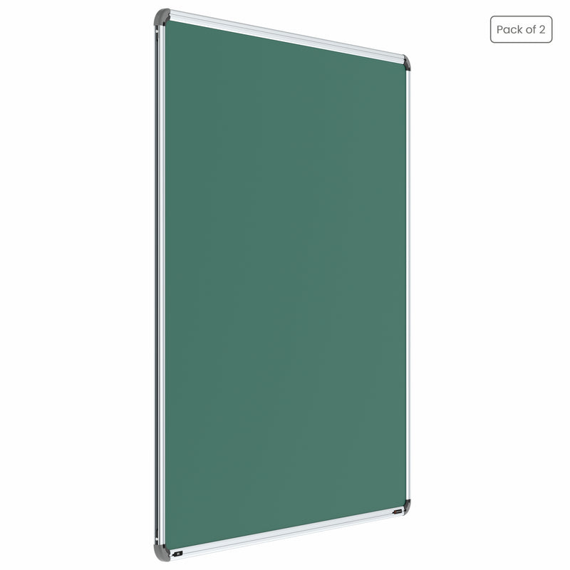 Iris Non-magnetic Chalkboard 4x4 (Pack of 2) with MDF Core