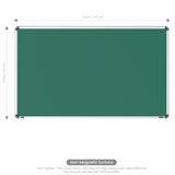 Iris Non-magnetic Chalkboard 3x5 (Pack of 1) with MDF Core