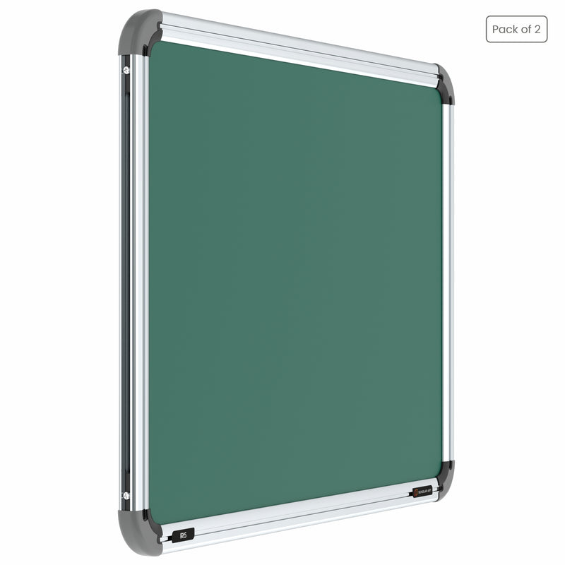 Iris Non-magnetic Chalkboard 1.5x2 (Pack of 2) with PB Core