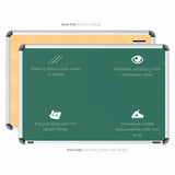 Iris Non-magnetic Chalkboard 2x3 (Pack of 2) with PB Core