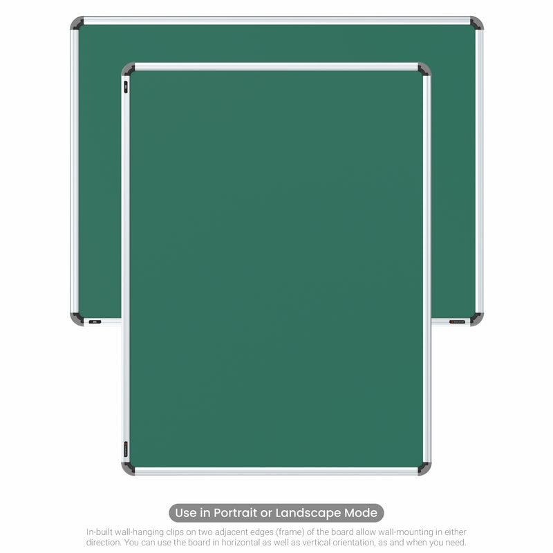 Iris Non-magnetic Chalkboard 3x4 (Pack of 2) with PB Core