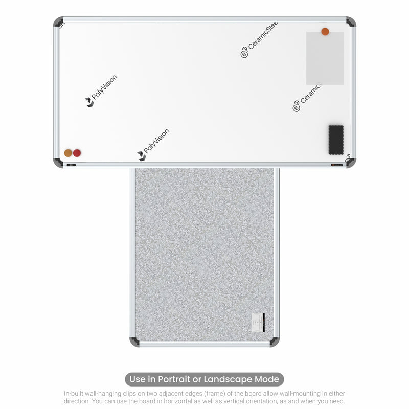 Iris Ceramic Whiteboard 2x4 (Pack of 1) with HC Core