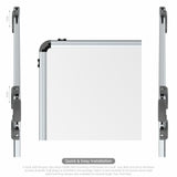 Iris Ceramic Whiteboard 4x4 (Pack of 1) with MDF Core