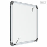 Iris Ceramic Whiteboard 1.5x2 (Pack of 1) with MDF Core