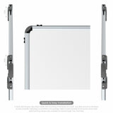 Iris Ceramic Whiteboard 2x4 (Pack of 1) with MDF Core