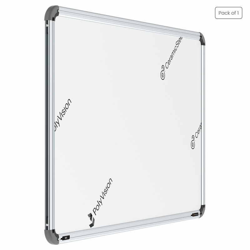 Iris Ceramic Whiteboard 2x3 (Pack of 1) with MDF Core