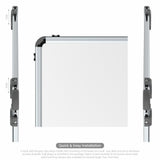 Iris Ceramic Whiteboard 2x3 (Pack of 1) with MDF Core