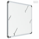 Iris Premium Ceramic Coated Steel (Ceramic Magnetic) Whiteboard with Heavy-duty Aluminium Frame & Heavy-duty MDF (Fibreboard) Core