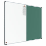 Iris 2-in-1 Combination Board 4x8 (P02) | White & Chalk
