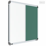 Iris 2-in-1 Combination Board 2x3 (P04) | White & Chalk