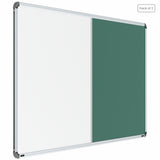 Iris 2-in-1 Combination Board 3x6 (P02) | White & Chalk
