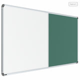 Iris 2-in-1 Combination Board 3x8 (P01) | White & Chalk