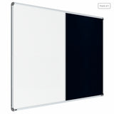 Iris 2-in-1 Combination Board 4x8 (P01) | White & Blue