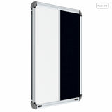 Iris 2-in-1 Combination Board 2x2 (P02) | White & Blue