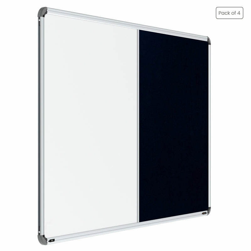 Iris 2-in-1 Combination Board 3x5 (P04) | White & Blue