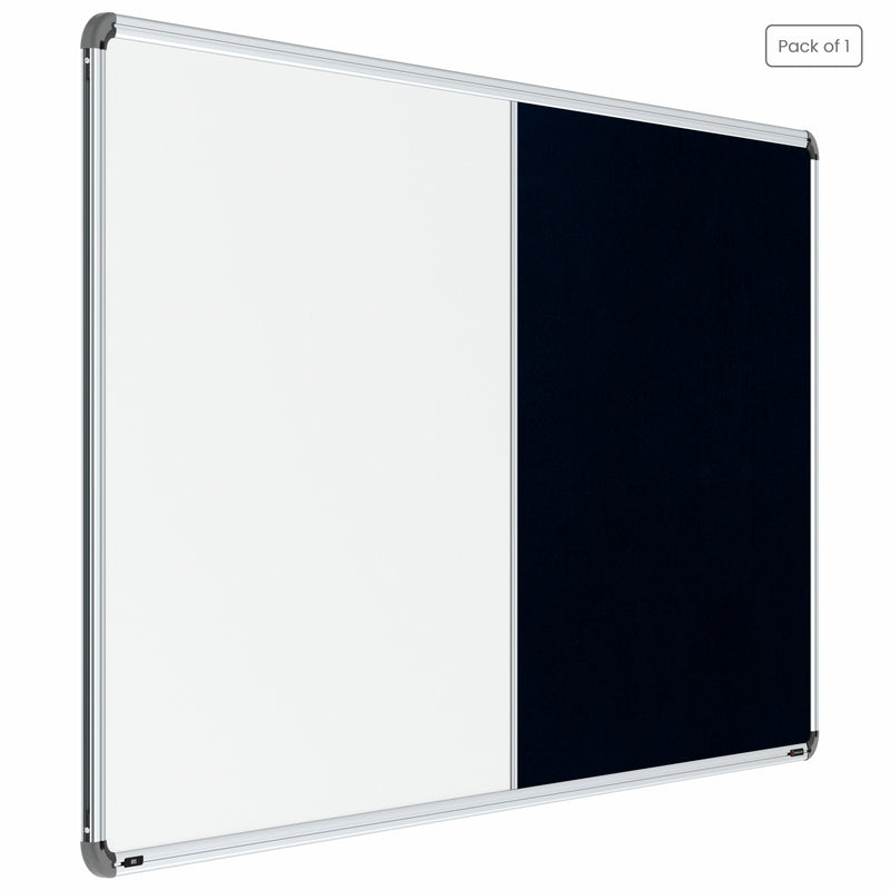 Iris 2-in-1 Combination Board 3x6 (P01) | White & Blue