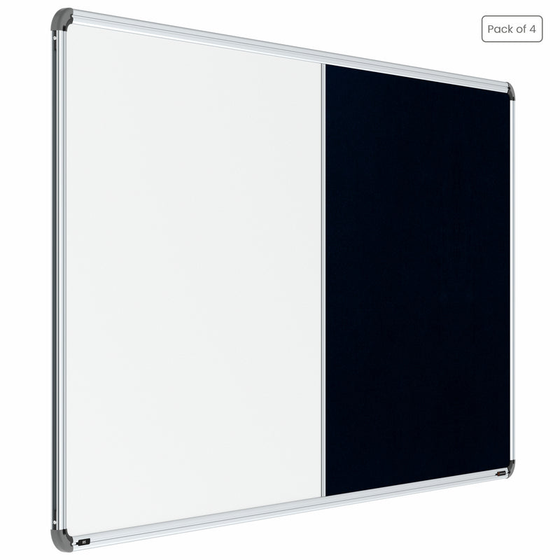 Iris 2-in-1 Combination Board 3x6 (P04) | White & Blue