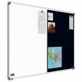 Iris 2-in-1 Combination Board 3x6 (P04) | White & Blue