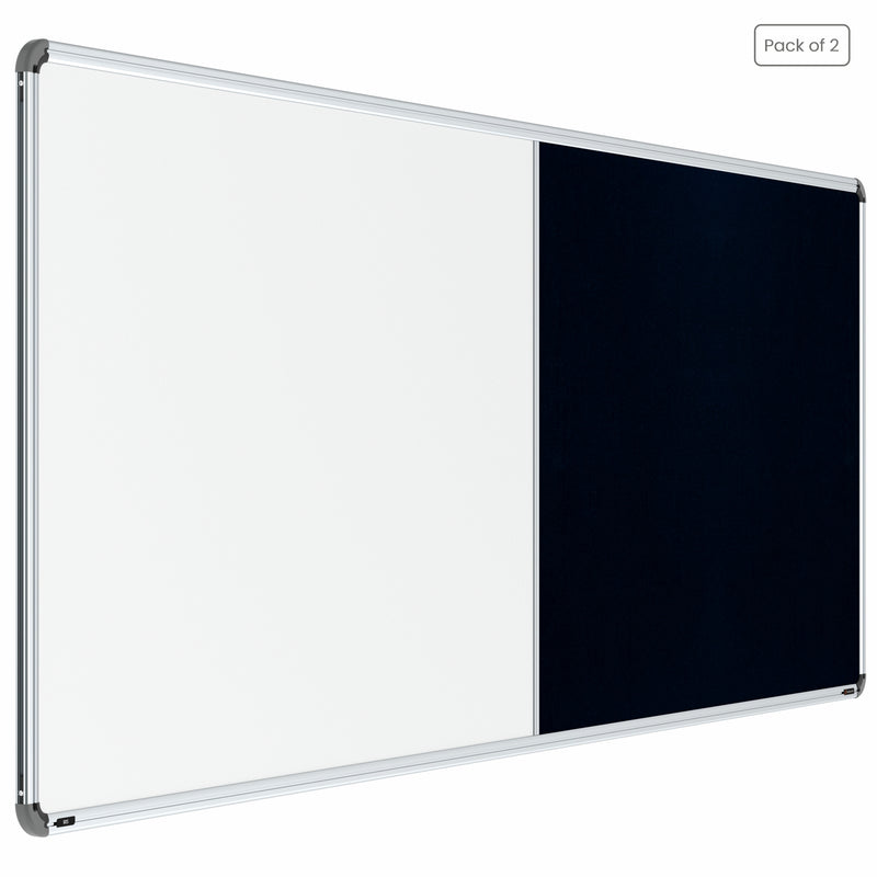 Iris 2-in-1 Combination Board 3x8 (P02) | White & Blue