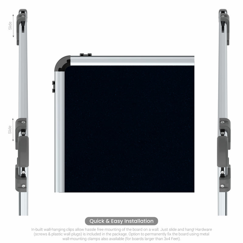 Iris 2-in-1 Combination Board 3x3 (P01) | White & Blue