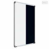 Iris 2-in-1 Combination Board 3x3 (P02) | White & Blue
