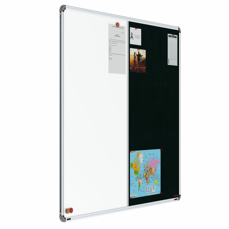 Iris 2-in-1 Combination Board 4x5 (P02) | White & Green