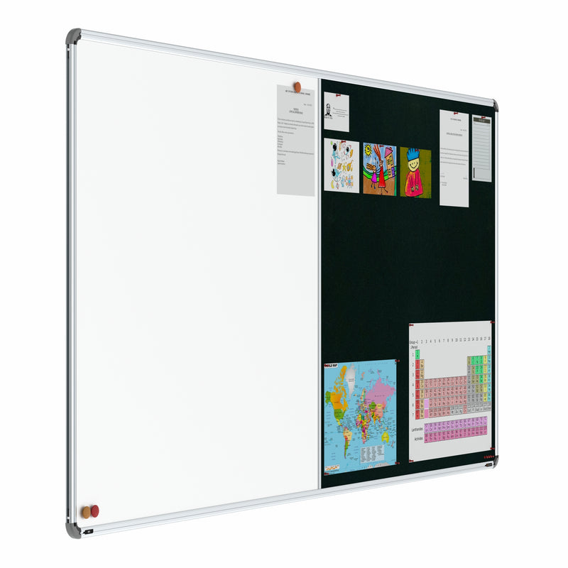 Iris 2-in-1 Combination Board 4x8 (P01) | White & Green