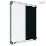 Iris 2-in-1 Combination Board 1.5x2 (P04) | White & Green