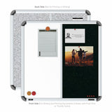 Iris 2-in-1 Combination Board 2x2 (P02) | White & Green