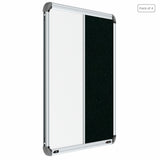 Iris 2-in-1 Combination Board 2x2 (P04) | White & Green