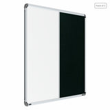 Iris 2-in-1 Combination Board 3x4 (P02) | White & Green