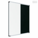 Iris 2-in-1 Combination Board 3x4 (P04) | White & Green