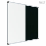 Iris 2-in-1 Combination Board 3x5 (P01) | White & Green