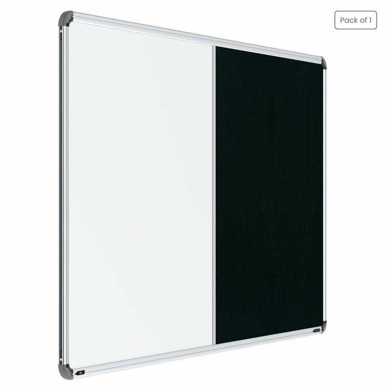 Iris 2-in-1 Combination Board 3x5 (P01) | White & Green