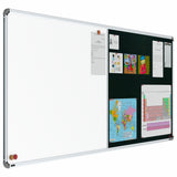 Iris 2-in-1 Combination Board 3x8 (P02) | White & Green