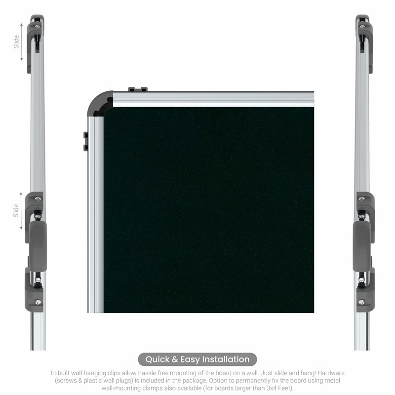 Iris 2-in-1 Combination Board 3x3 (P01) | White & Green