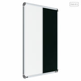 Iris 2-in-1 Combination Board 3x3 (P04) | White & Green