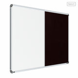 Iris 2-in-1 Combination Board 3x6 (P01) | White & Red